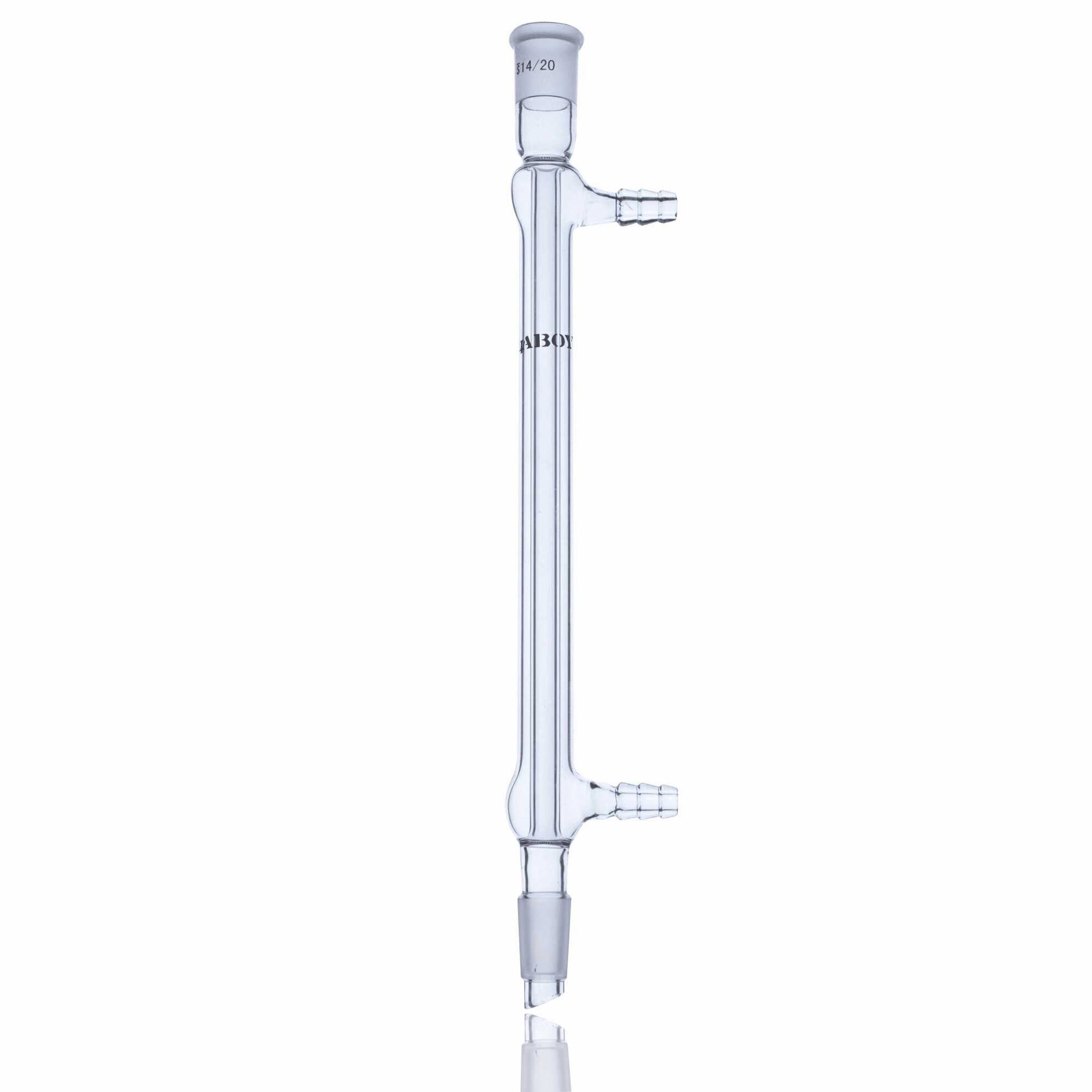 Glass West Condenser With Standard Taper Joint and Hose Connections - Scienmart