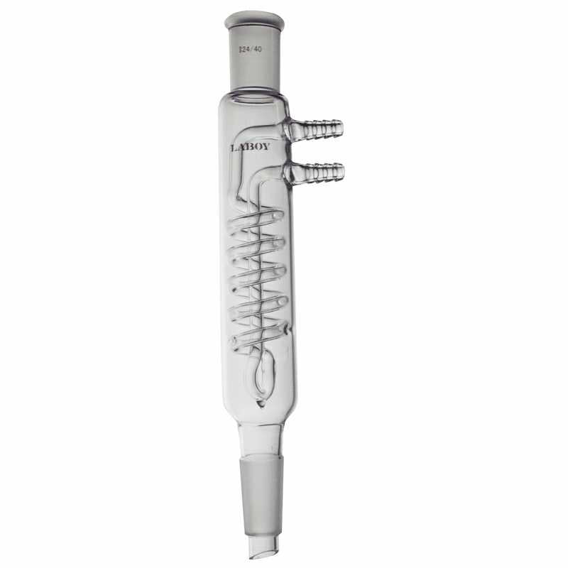 Glass Reflux Condenser Large Cooling Capacity with Standard Taper Joints - Scienmart