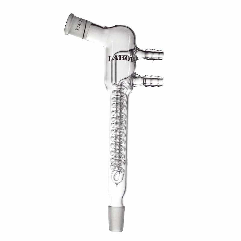 Mini Reflux Condensor Laboy Reflux Condenser with 100mm Coil Height and Glass or Removable ...
