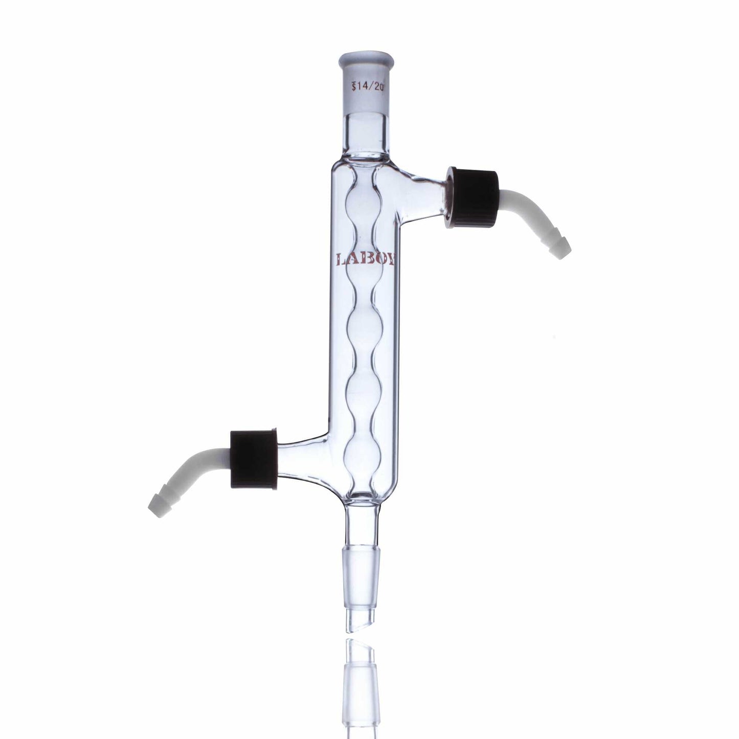 Allihn Condenser with Standard Taper Joints with Removable Hose Connections - Scienmart