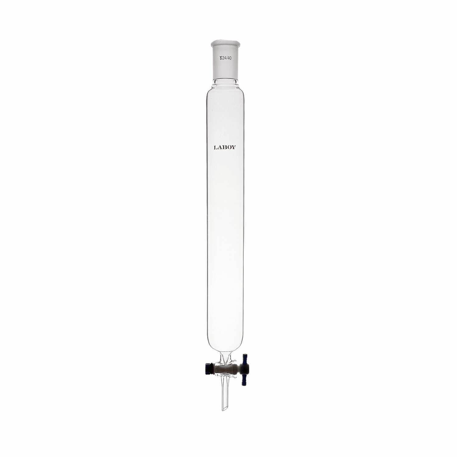 Glass Chromatography Column With PTFE Stopcock and Taper Joint - Scienmart