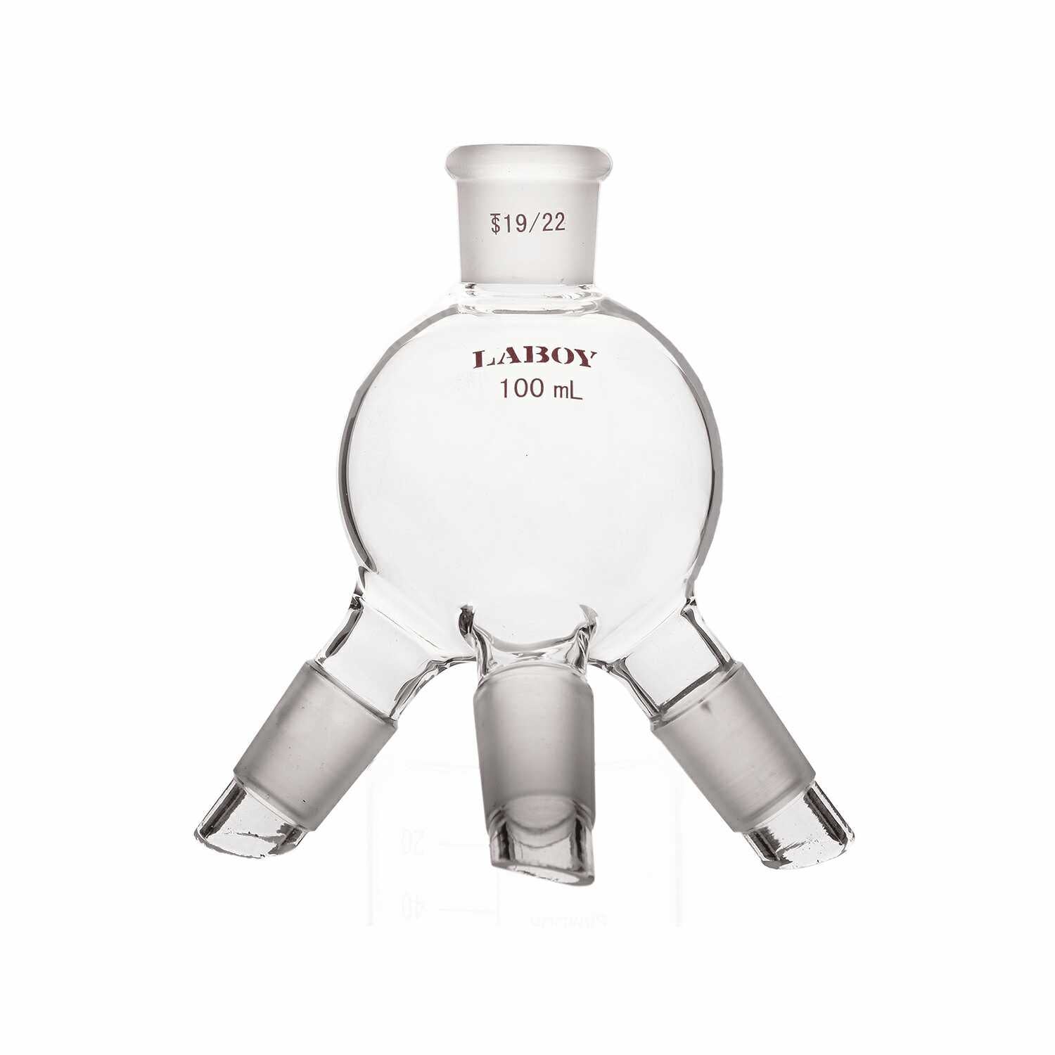 Cow-Type Distillation Receiver With 14/20 Joints For Short Path Distillation Head