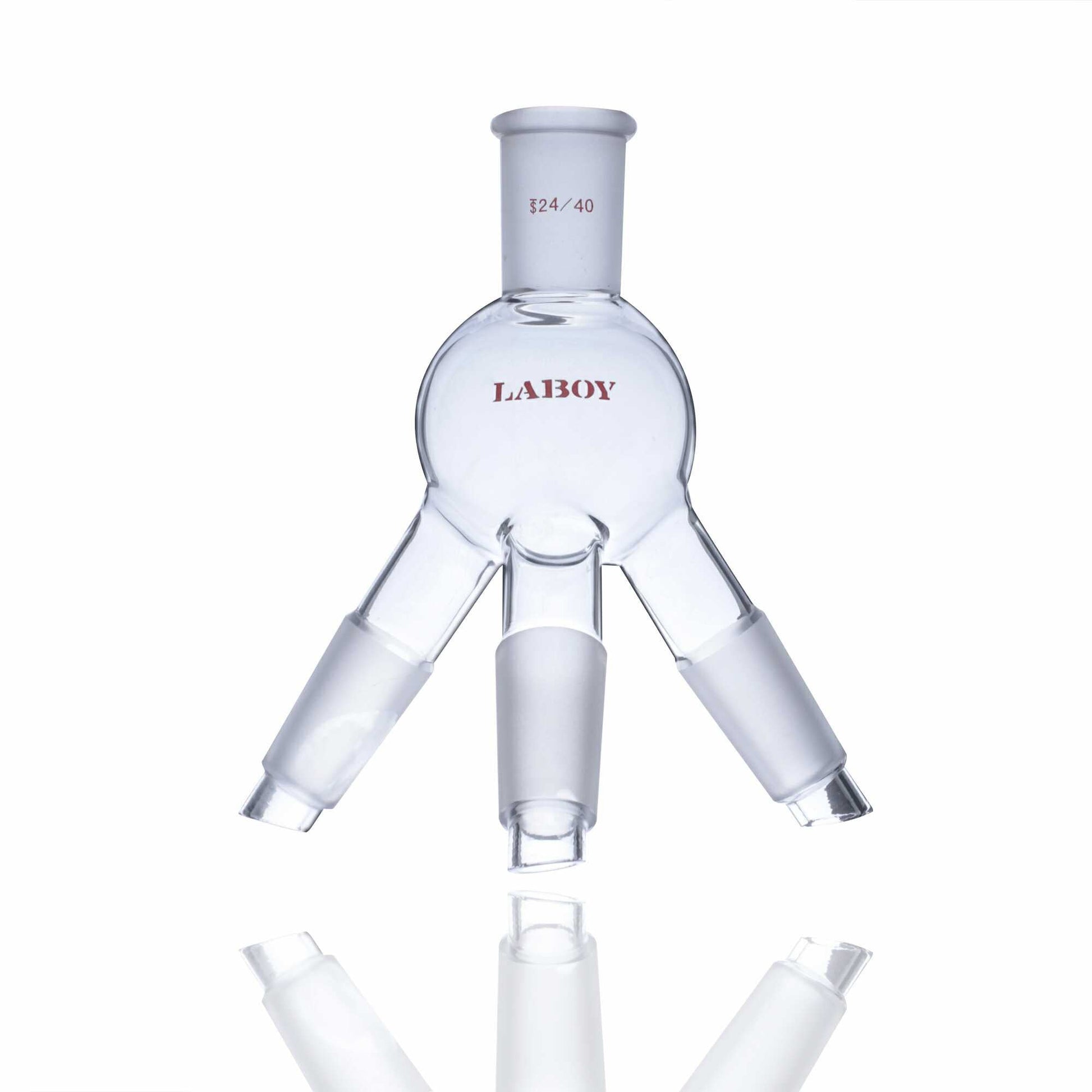 Glass Cow-type Distillation Receiver Without Hose Connection - Scienmart