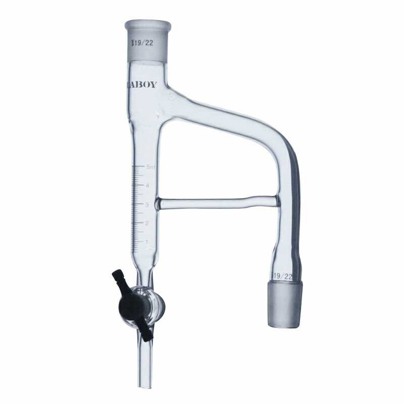 Glass Dean Stark Distillation Receiver Graduated With PTFE Stopcock - Scienmart