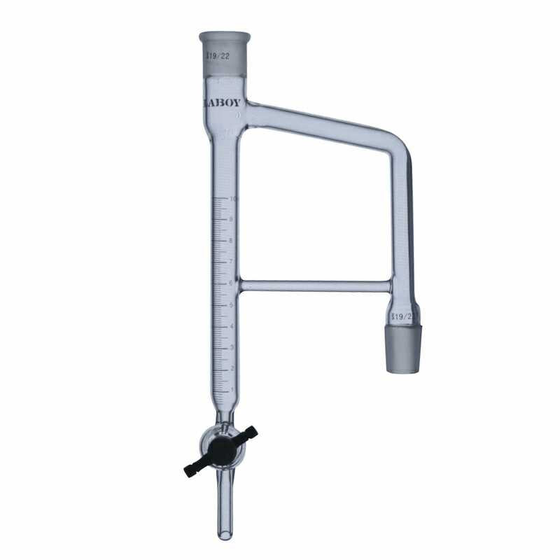 Glass Dean Stark Distillation Receiver Graduated With PTFE Stopcock - Scienmart