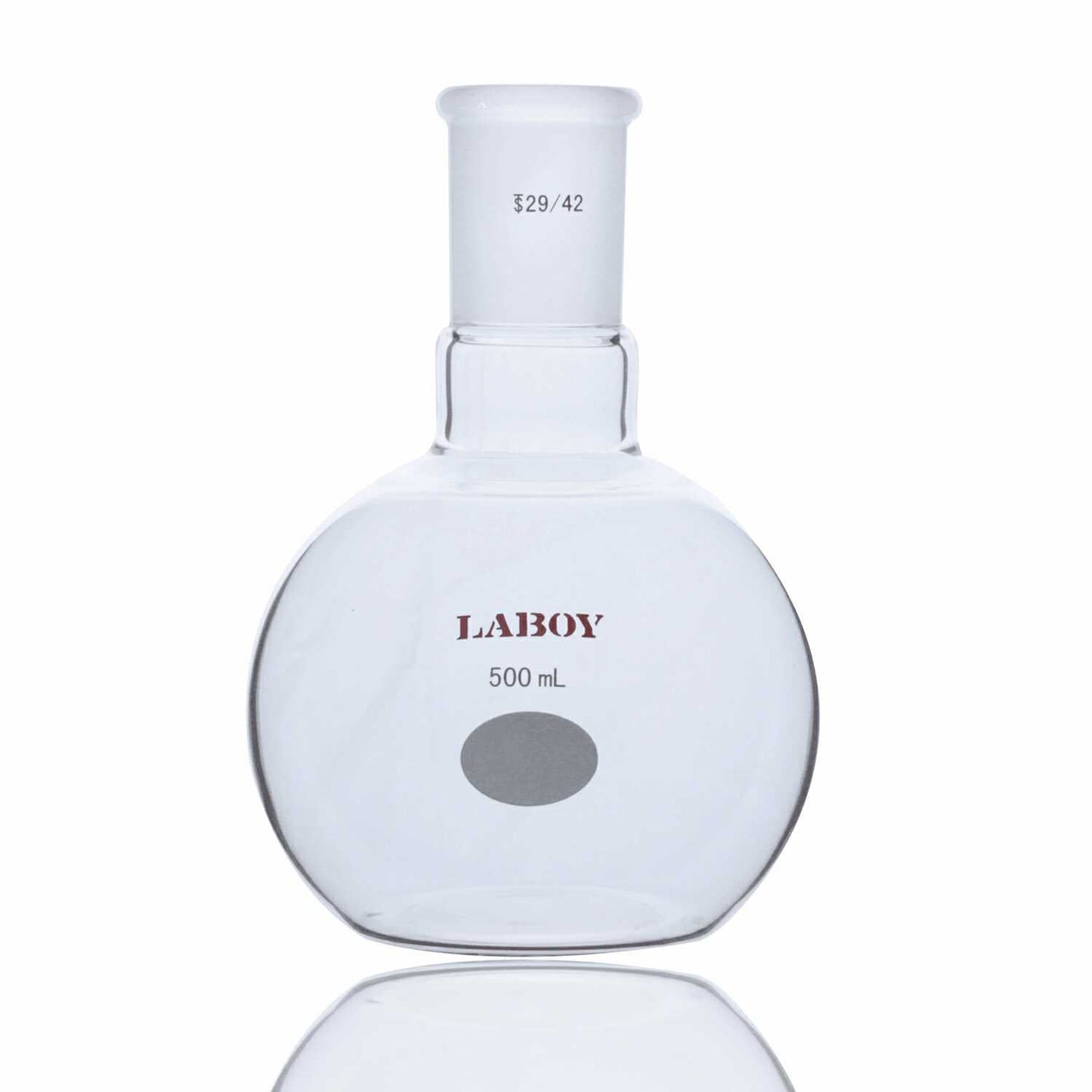 Glass Flat Bottom Boiling Flask Single Neck With Standard Taper Joint - Scienmart