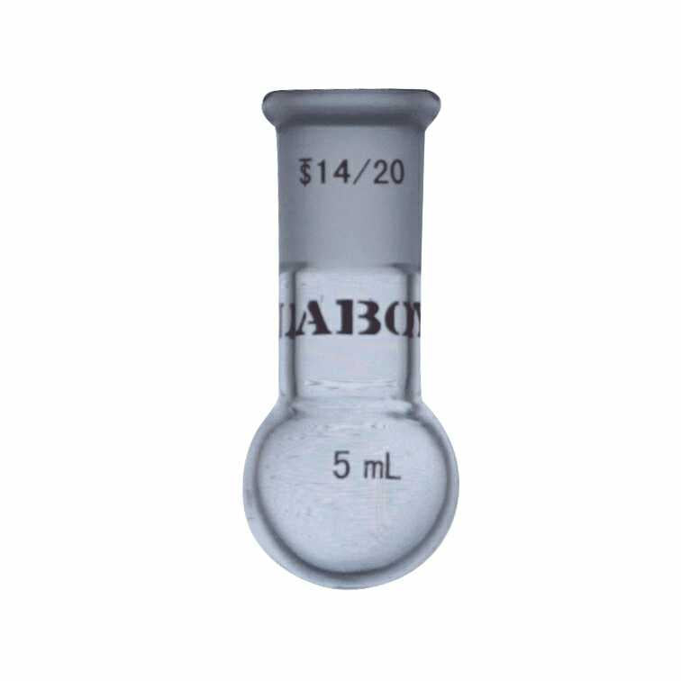 Glass Round Bottom Boiling Flask Single Neck With Standard Taper Joint - Scienmart