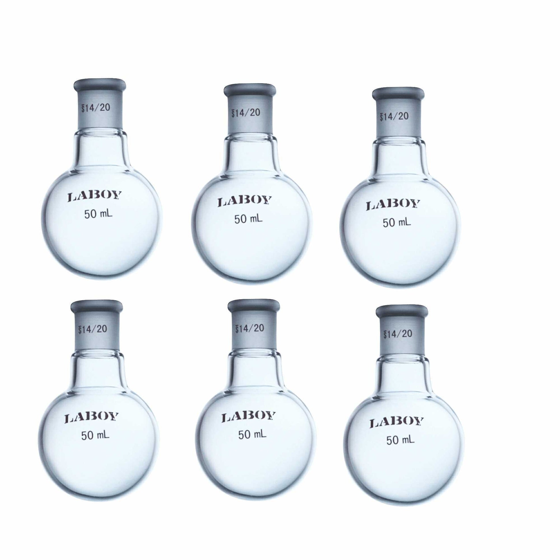 Glass Round Bottom Boiling Flask Single Neck With Standard Taper Joint - Scienmart