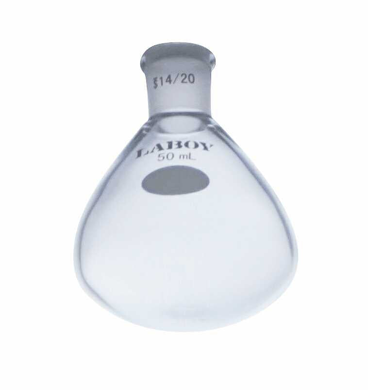 Glass Evaporation Flask Apollo Low Profile with Standard Taper Joint - Scienmart