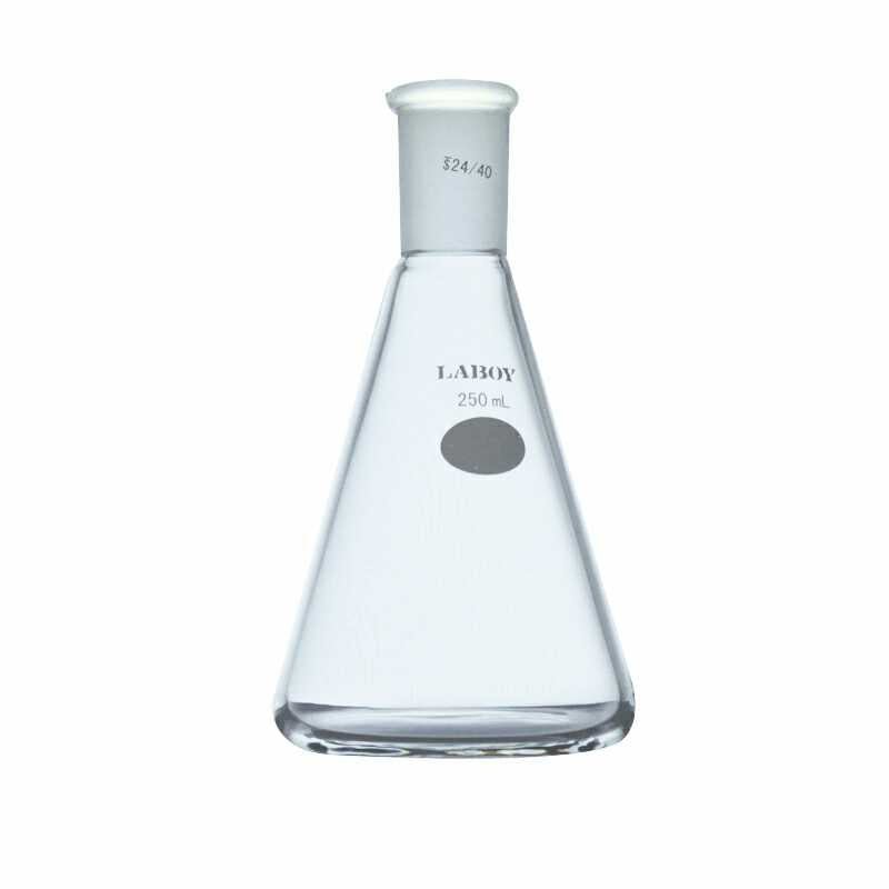 Glass Erlenmeyer Flask Heavy-wall Design With Standard Taper Joint - Scienmart