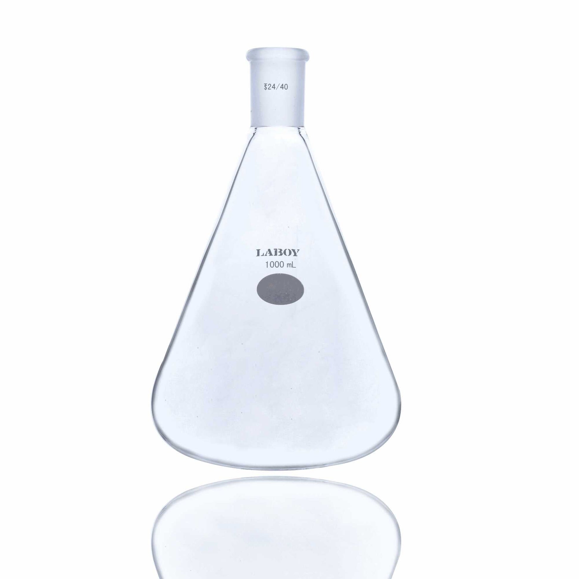Erlenmeyer Flask Capacity Of 1000mL With 24/40 Outer Joint