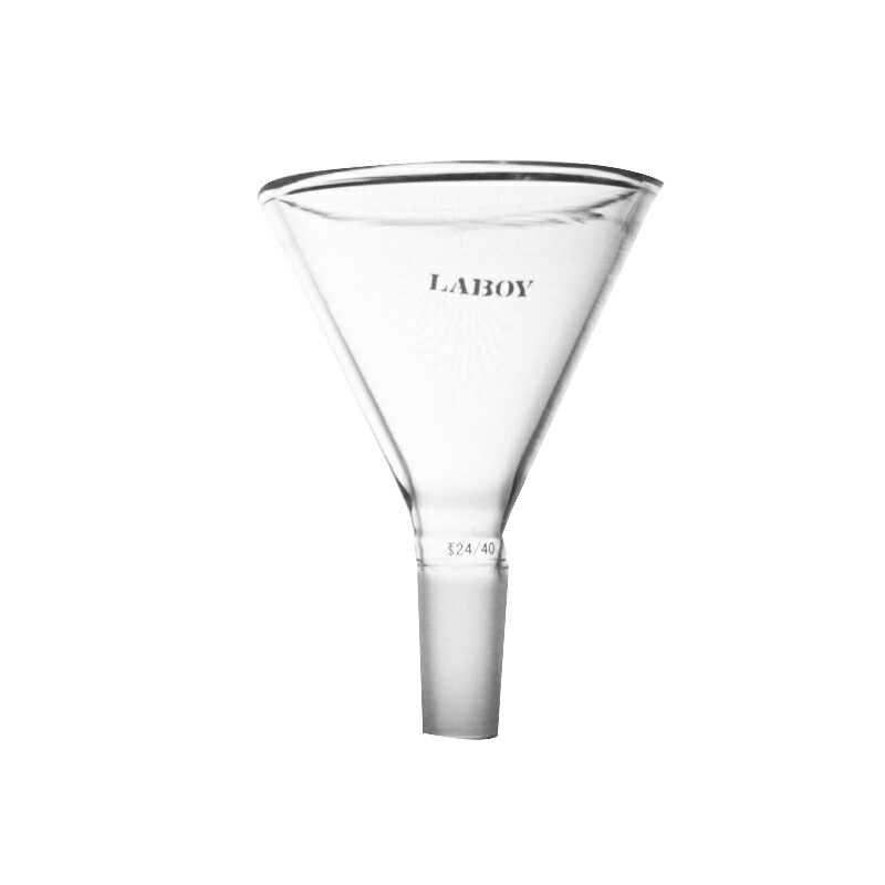 Glass Powder Funnels with Standard Taper Inner Joint for Dry Substance ...