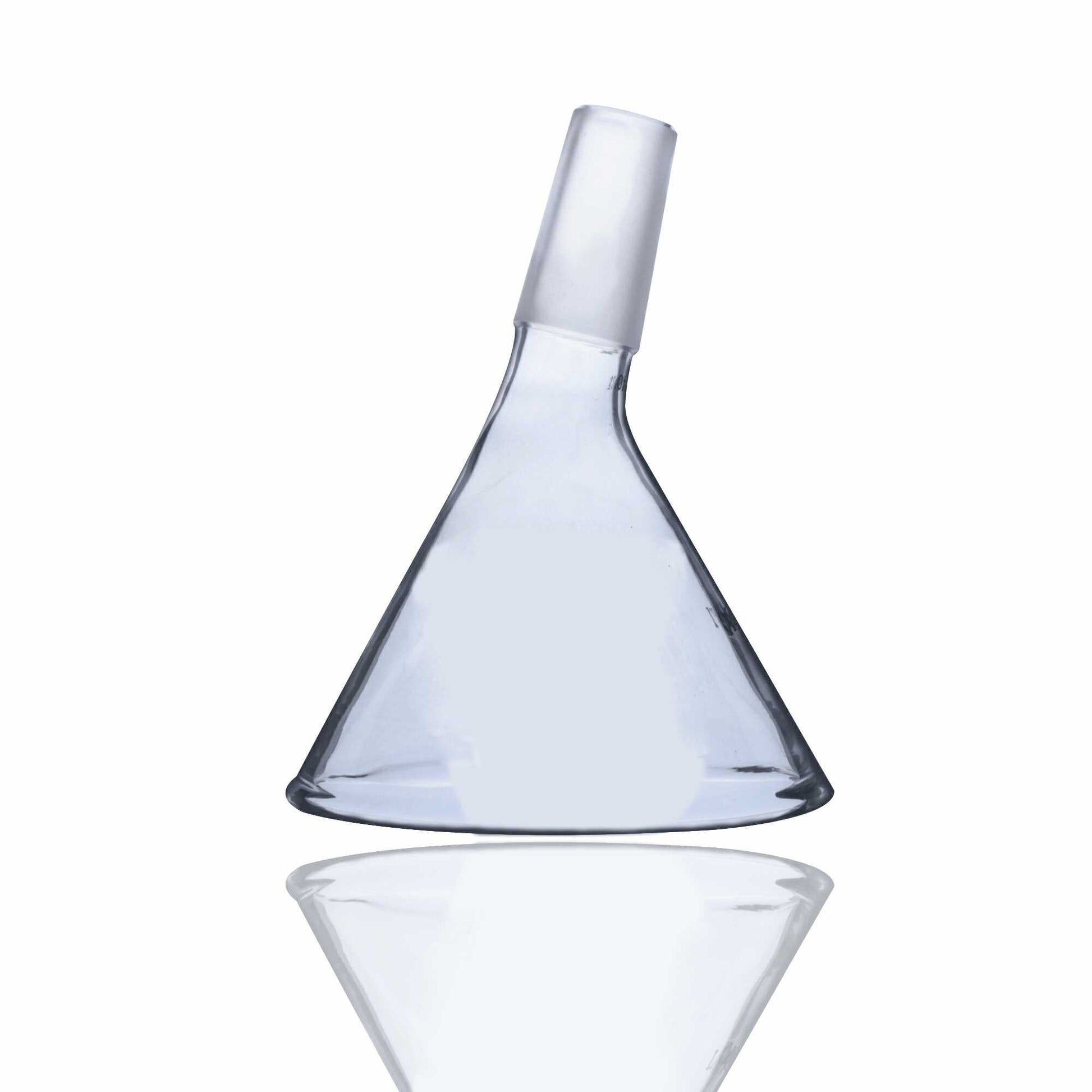 Laboy Glass Powder Funnels with 60-Degree Offset and Standard Taper ...