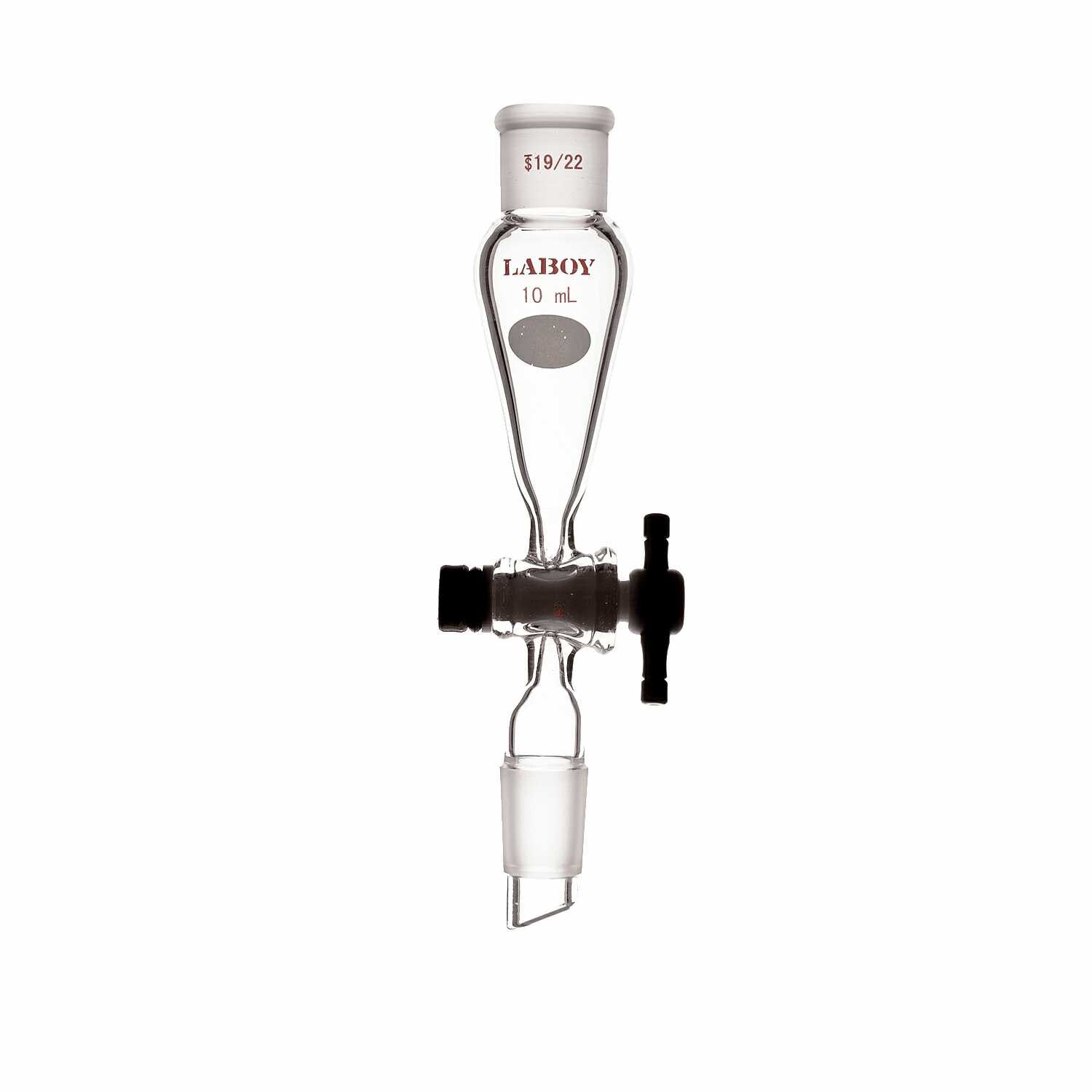 Laboy Glass High-Quality Separatory Funnel with PTFE Stopcock and Standard Taper Joints - Scienmart
