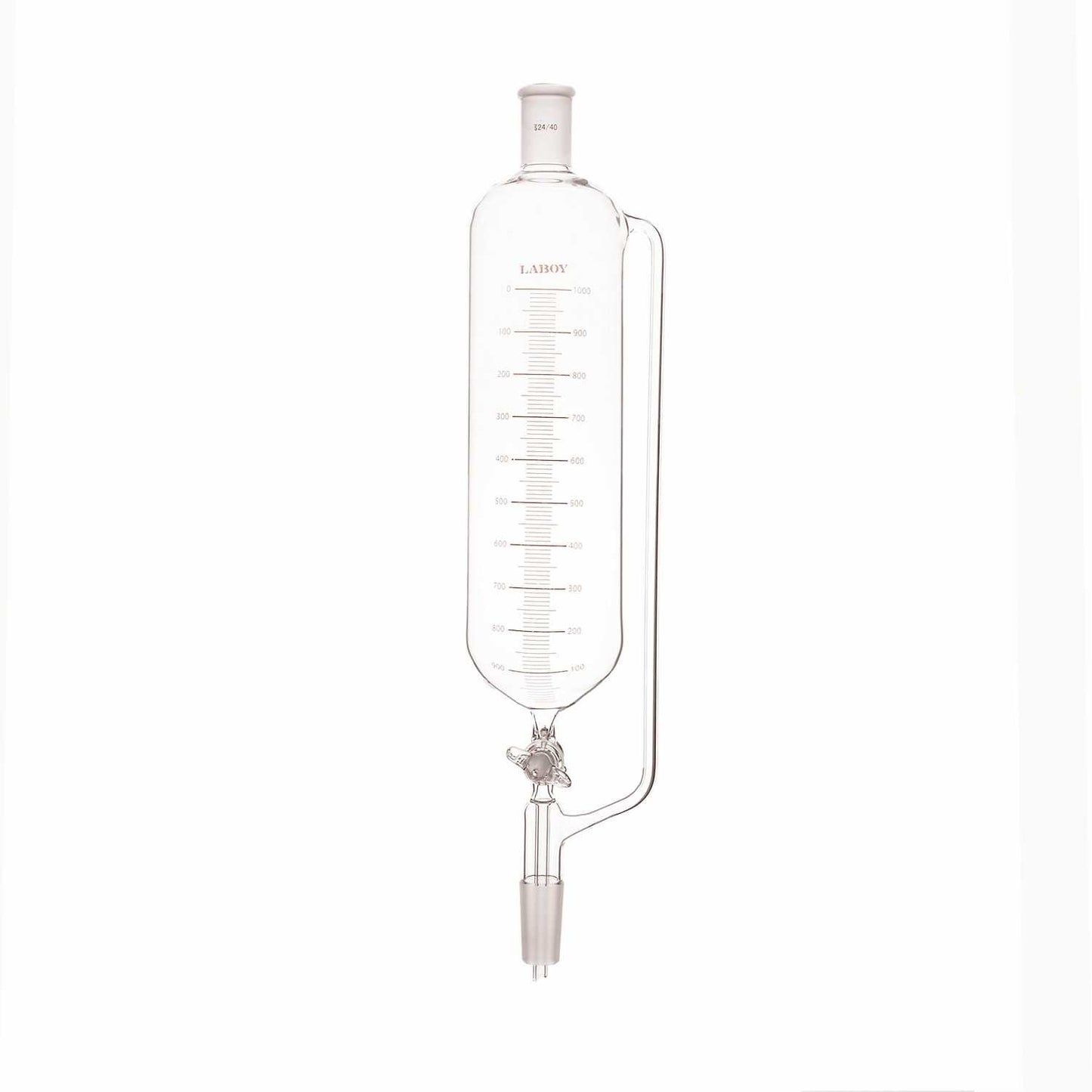 Glass Pressure-Equalizing Dropping Funnel with Glass Stopcock and Standard Taper Joints