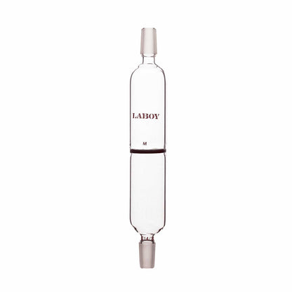 Glass Fritted Disc Filter Funnel with Two Standard Taper Inner Joints