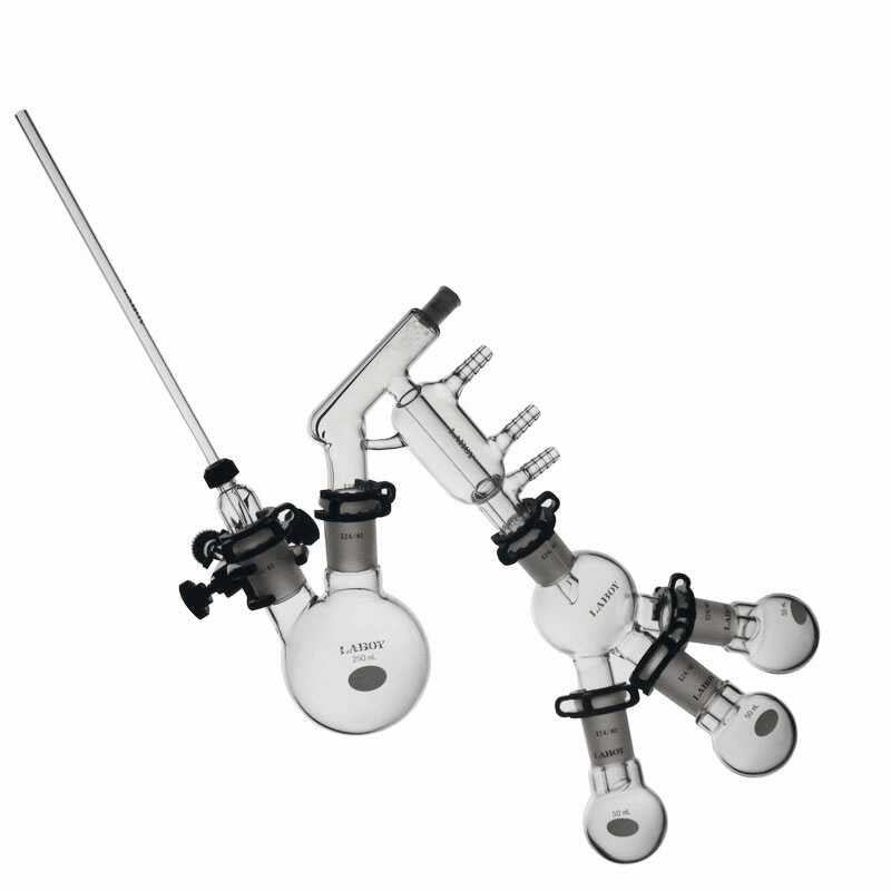 Chemistry Lab Glassware Distillation Kit 24/40 Distilling Appratus