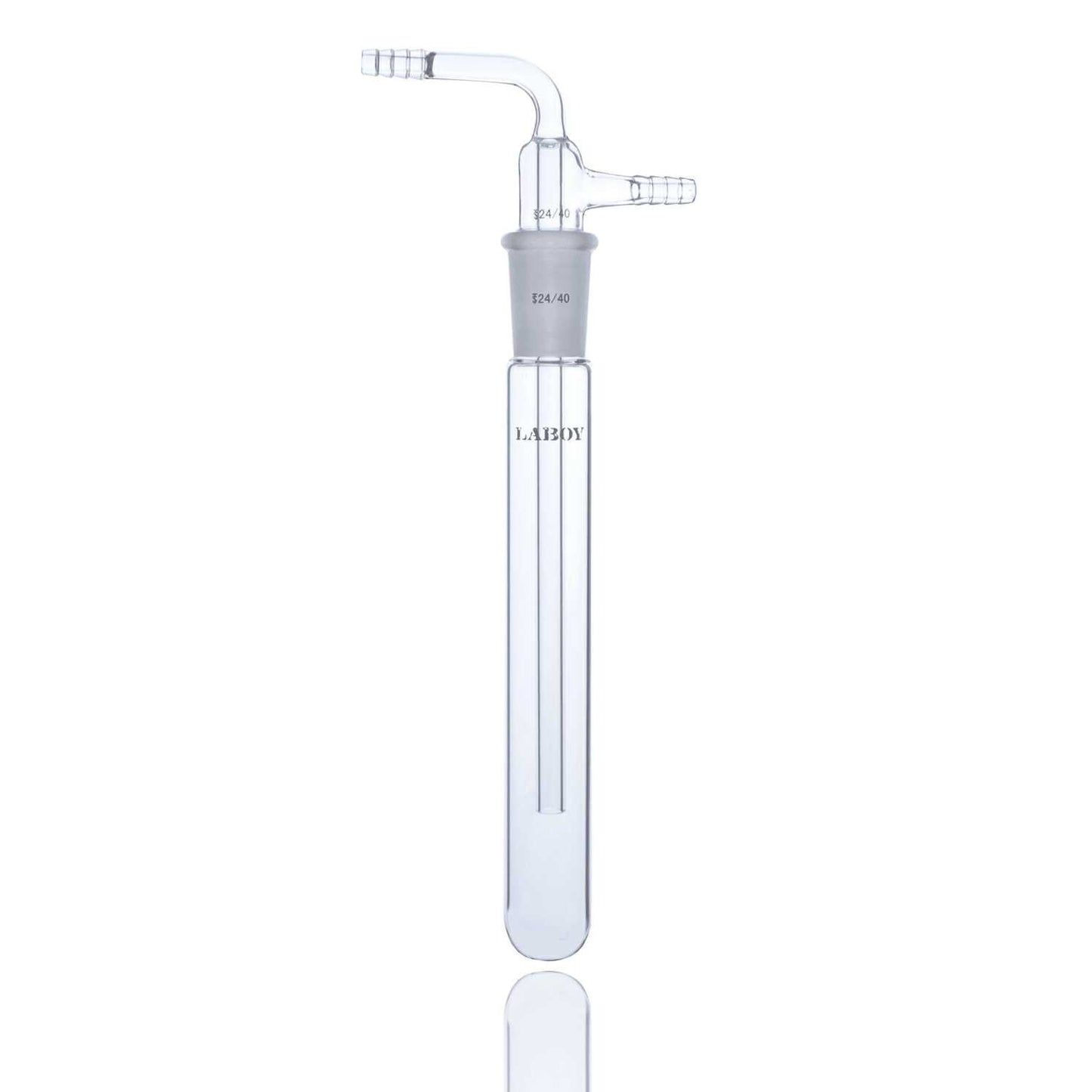 Vacuum Trap With 10mm Serrated Hose 200mm Length Below The Joint With 24/40 Joint