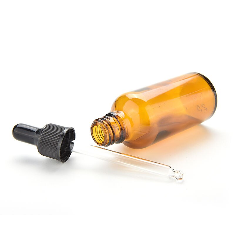 10/15/30/50/100ml Amber Glass Liquid Reagent Pipette Bottle Eye Dropper For Storing Chemistry Laboratory Chemicals Perfumes - Scienmart